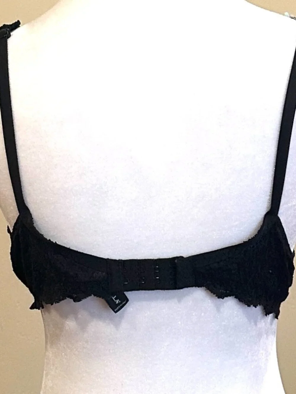 COSABELLA BLACK NEVER SAY NEVER LACE BRA 36C